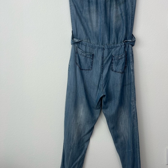 Denim summer jumpsuit. - Picture 4 of 5
